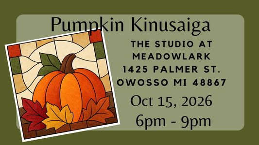 Pumpkin Kinusaiga Art Workshop
