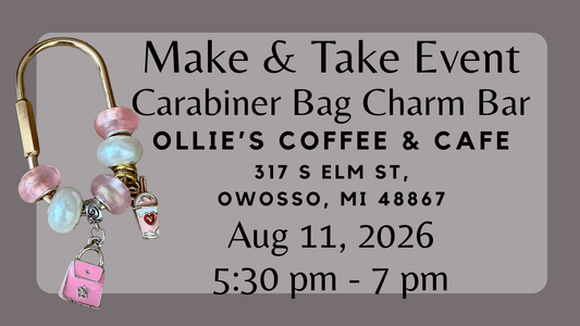 Make & Take Event: Carabiner Bag Charm