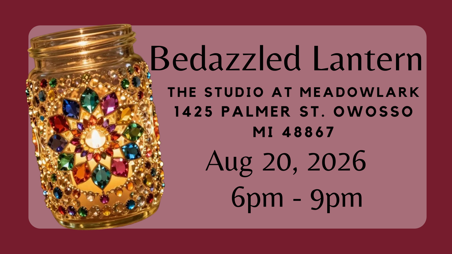 Bedazzled Lantern