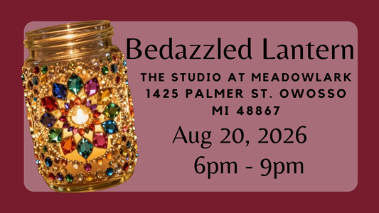 Bedazzled Lantern