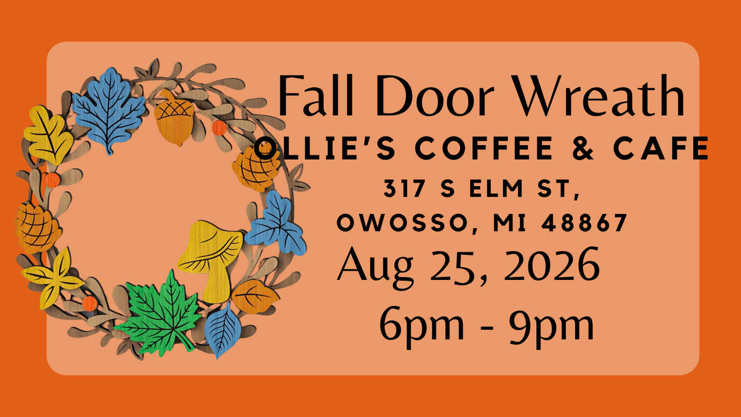 Fall Door Wreath