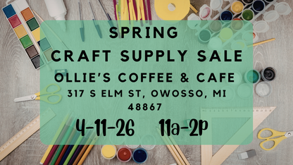 Craft Supply Sale