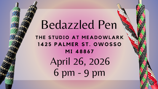 Bedazzled Ink Pen Workshop