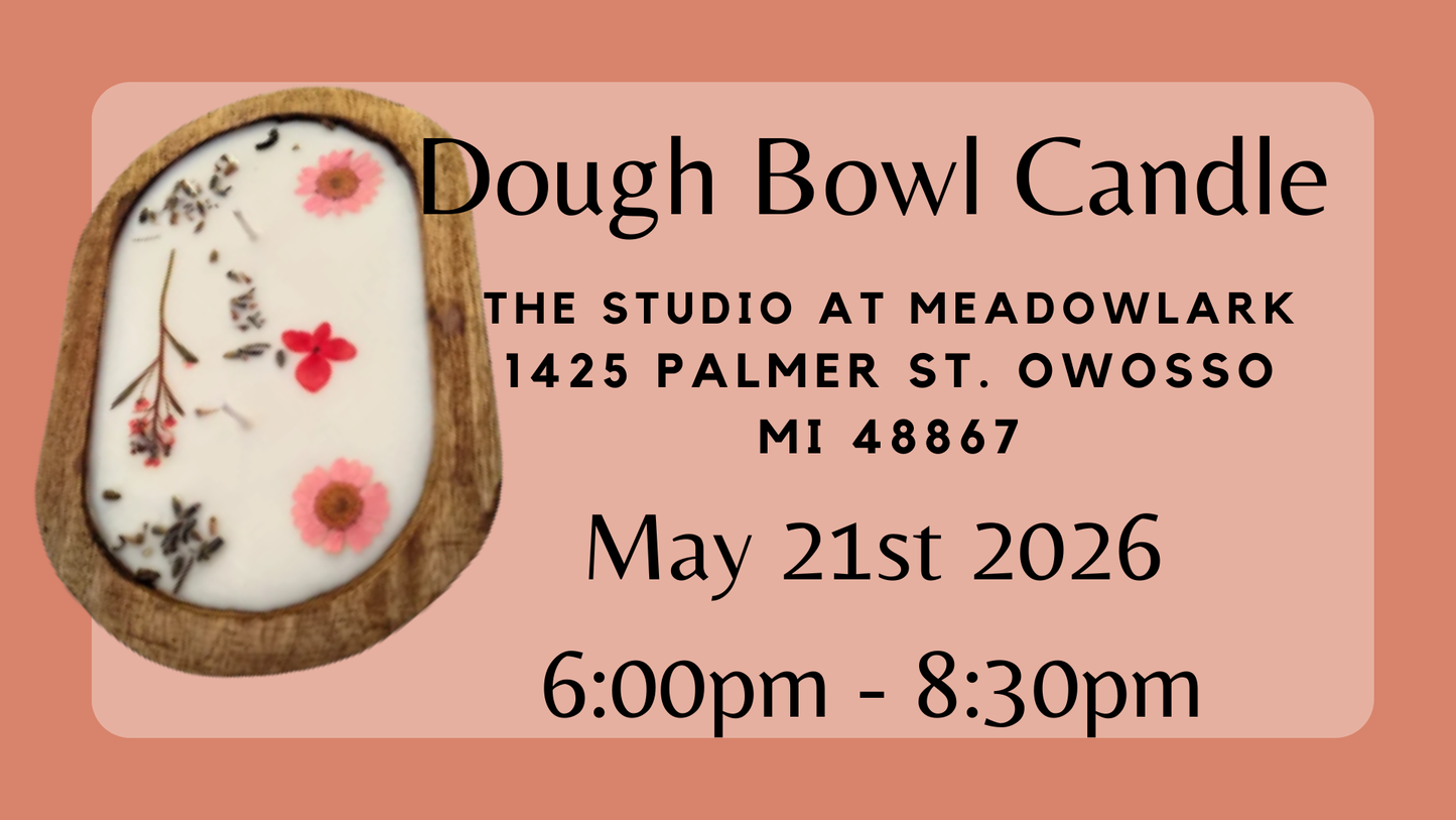 Dough Bowl Candle Workshop