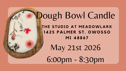 Dough Bowl Candle Workshop