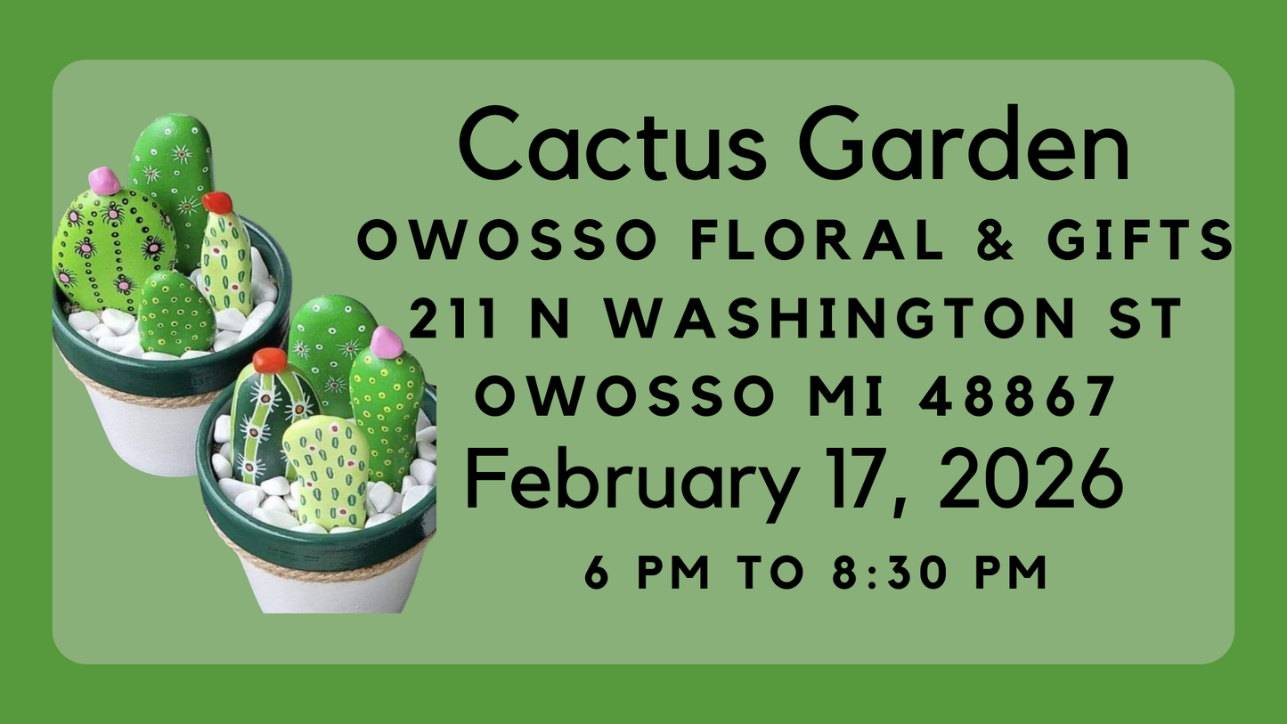 Cactus Garden Workshop