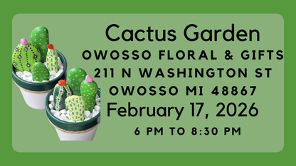 Cactus Garden Workshop