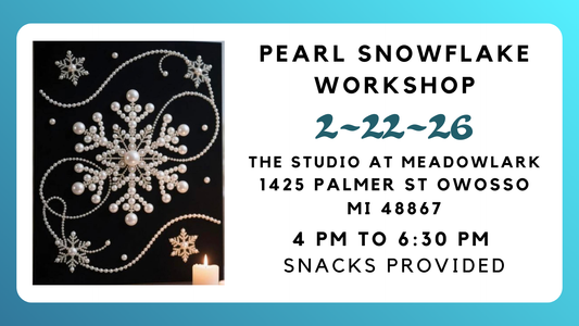 Pearl Snowflake Workshop-The Studio