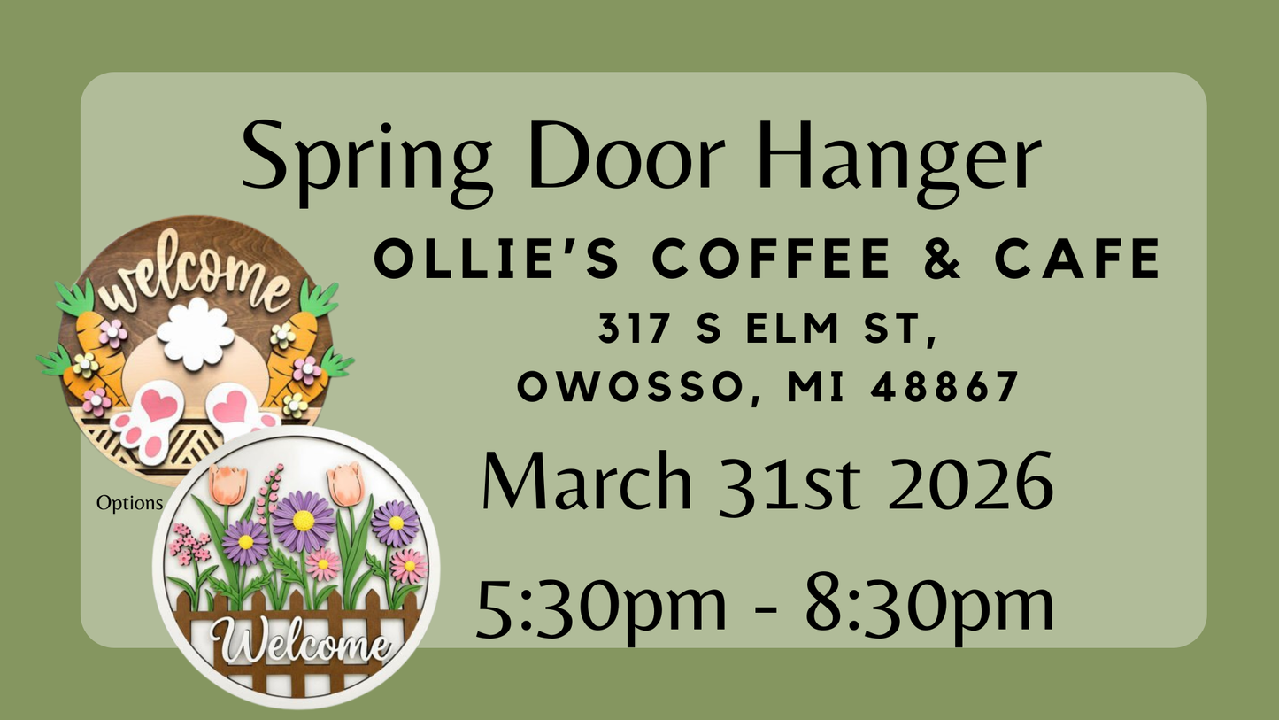 Spring Door Hanger Workshop