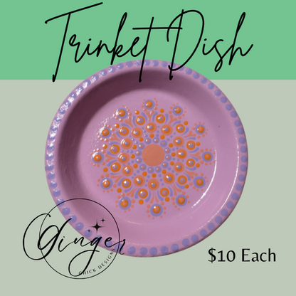 Creamsicle Trinket Dish