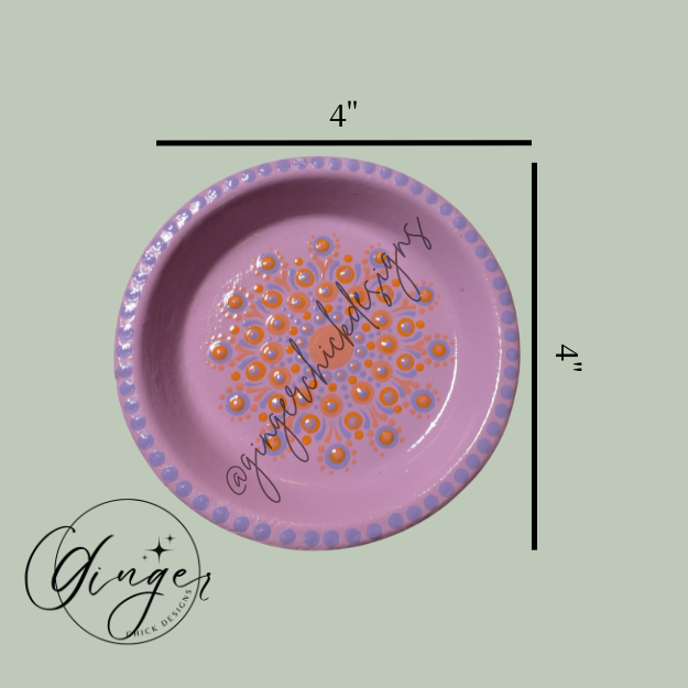 Creamsicle Trinket Dish