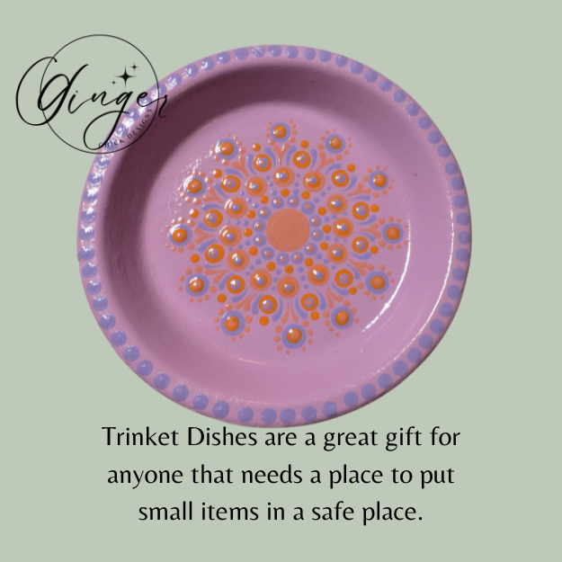 Creamsicle Trinket Dish