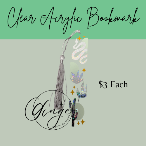 Desert Acrylic Bookmarks