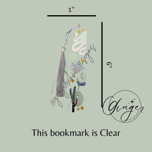 Desert Acrylic Bookmarks