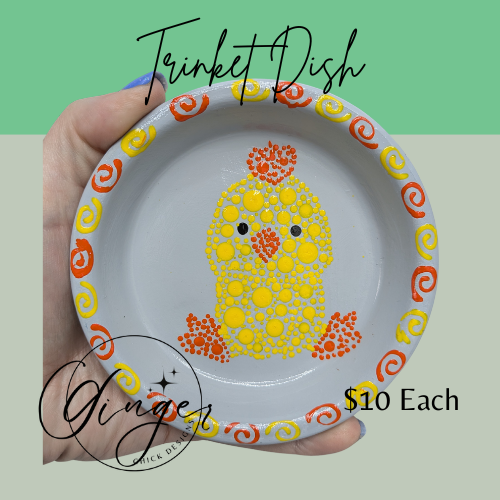 Cluster Dot Duckie Trinket Dish