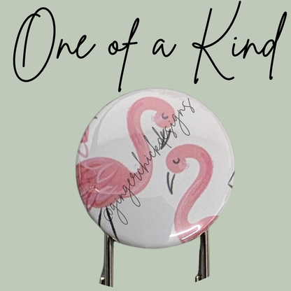 Flamingo 3-Inch Paperclip Bookmark