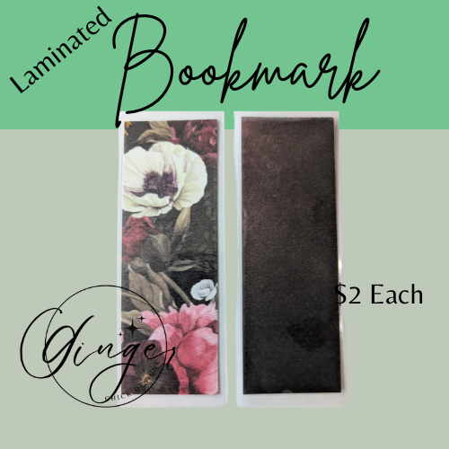 Flower Garden Laminated Bookmark