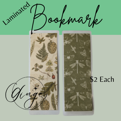 Forest Floor Laminated Bookmark