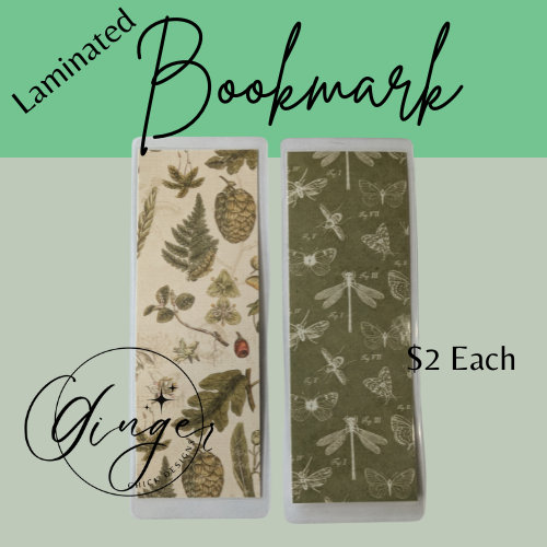 Forest Floor Laminated Bookmark