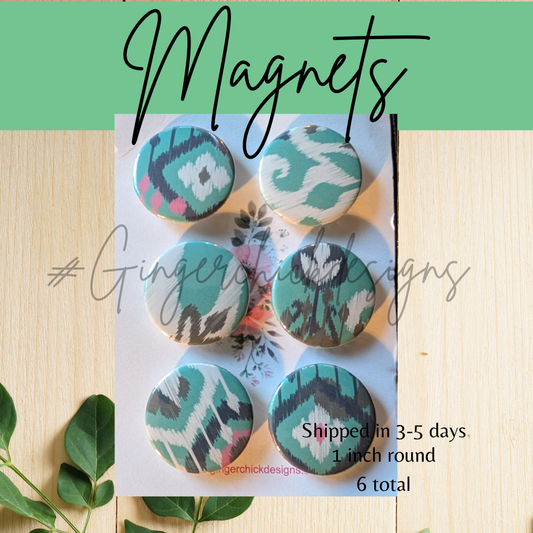 Free Spirit Button Magnets