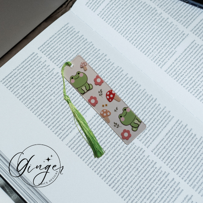 Frogs Acrylic Bookmarks