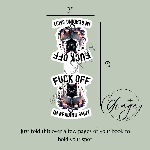 Eff Off Magnetic Bookmark