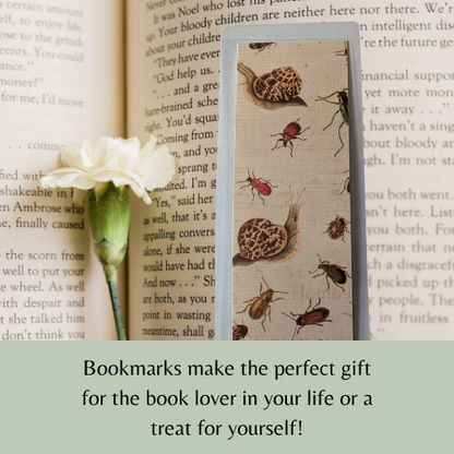 Garden Bugs Laminated Bookmark