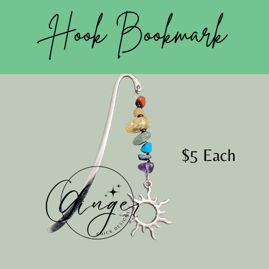 Gemstones with Sun Hook Bookmark