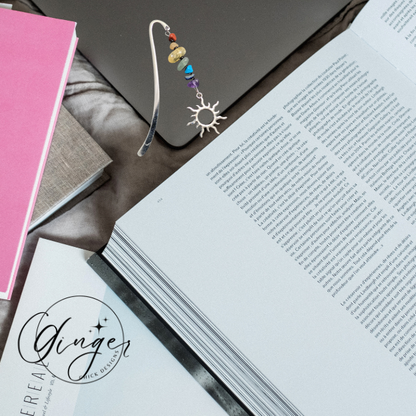 Gemstones with Sun Hook Bookmark