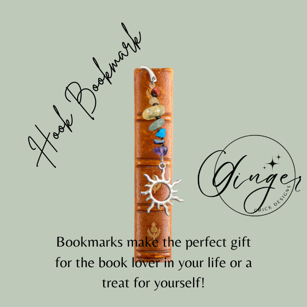 Gemstones with Sun Hook Bookmark