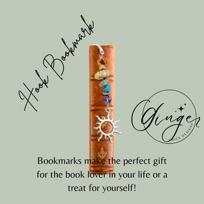 Gemstones with Sun Hook Bookmark