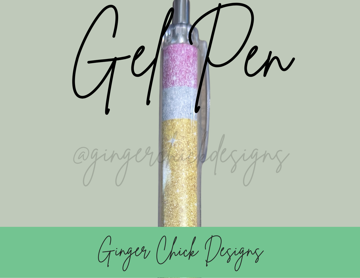Glitter Pencil Gel Pen