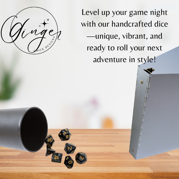 Grey Pearl Dice Set
