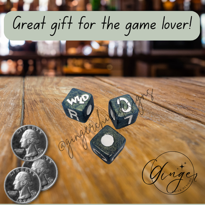 Green Colorshift LCRWild Dice