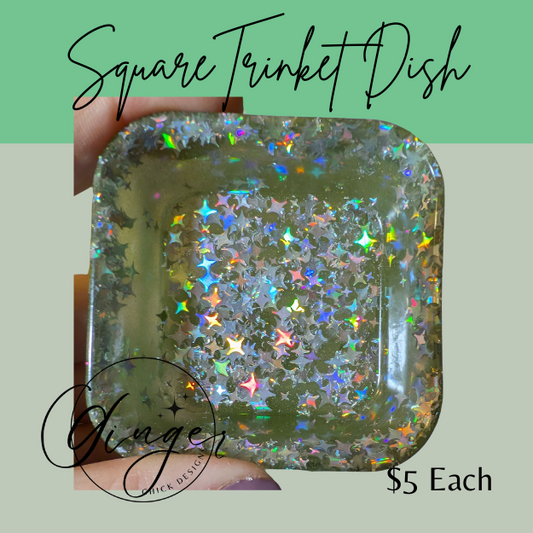 Star Gazer Square Trinket Dish