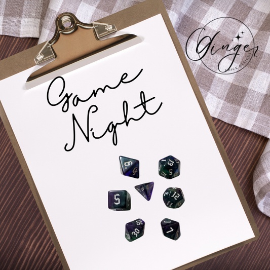Shadowveil Dice Set