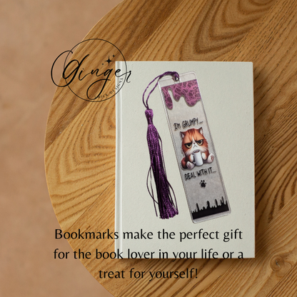 I'm Grumpy Cat Acrylic Bookmarks