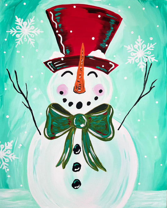 Snowman Paint Party Kit