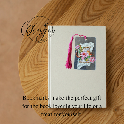 Harp Dictionary Acrylic Bookmark