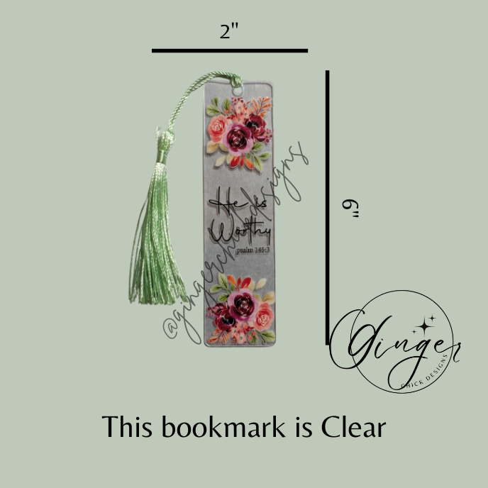 He is Worthy Acrylic Bookmarks