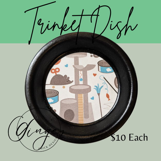 I Love Cats Trinket Dish