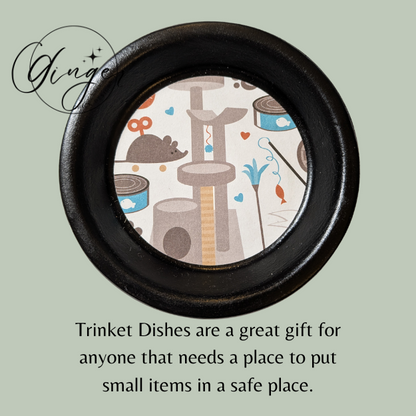 I Love Cats Trinket Dish