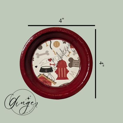 I Love Dogs Trinket Dish