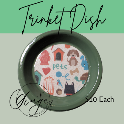 I Love Pets Trinket Dish