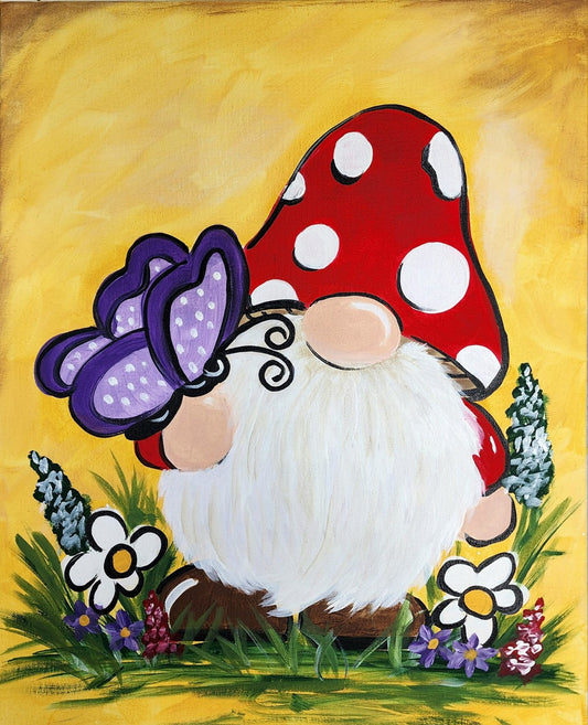 Garden Gnome Paint Party Kit