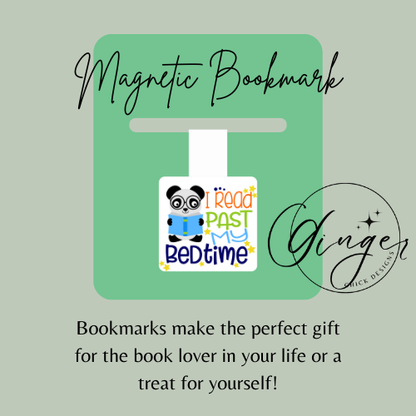 I read past my Beadtime Magnetic Bookmark