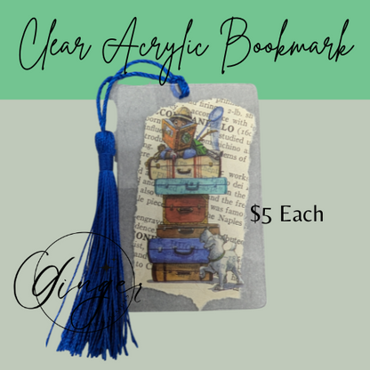 It's in a Book Dictionary Acrylic Bookmark