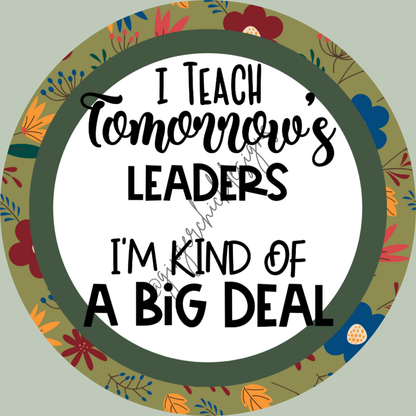 I Teach 3-Inch Paperclip Bookmark