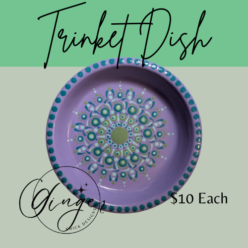 Lavender Bliss Trinket Dish