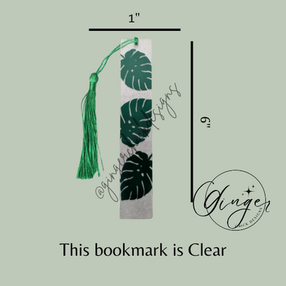 Leaf Acrylic Bookmarks